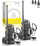 JUCJET 888HD Upgrade Version Walkie Talkies, UHF Single-Band Walkie Talkie, 16 Channels, Features...