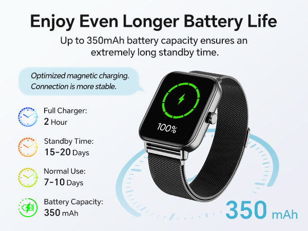 Large-capacity battery smart watch