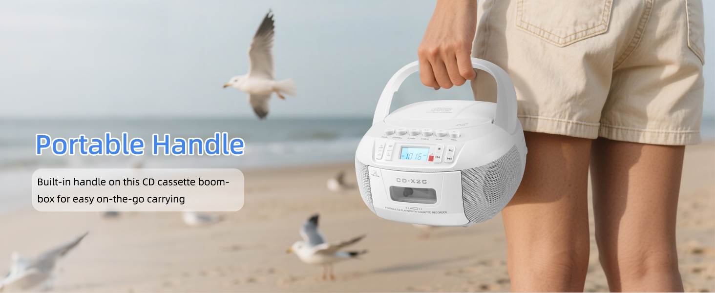 CD and Cassette Player