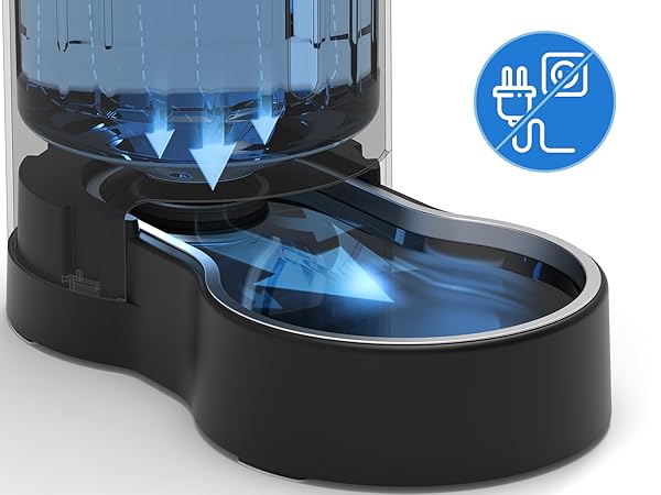 Gravity Dispenser Pet Water Fountain