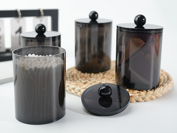 qtip holder bathroom set