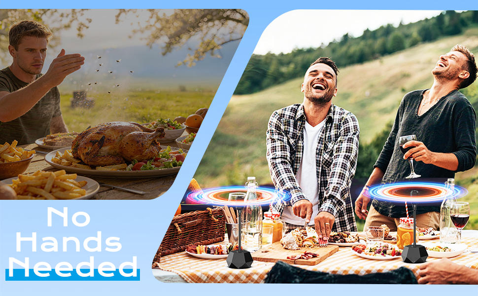 food fans to keep flies away