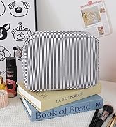 CALINNL 2pcs Makeup Bag Travel Toiletry Bag for Women Lightweight Make Up Bag Purse Organizer Pou...