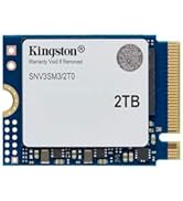 Kingston NV3 2TB M.2 2230 NVMe SSD | Up to 6000MB/s | SNV3SM3/2T0