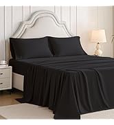 Swiftify Twin Sheets Set, 3 Pieces Hotel Luxury Soft Microfiber Bed Sheets Set, Up to 20" Deep Po...