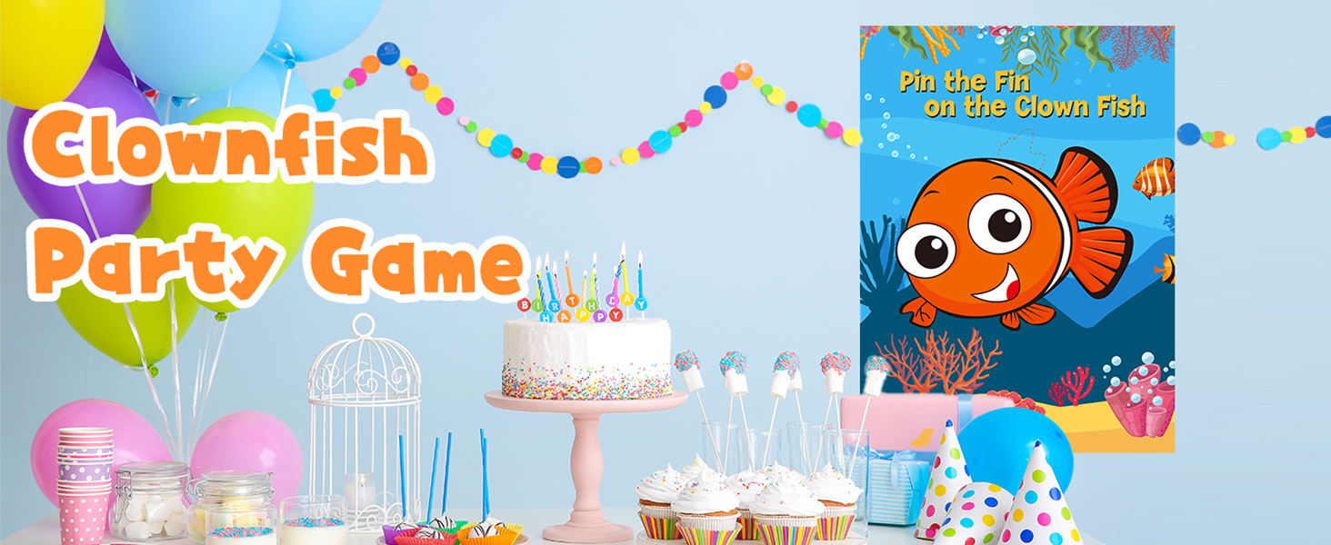 Pin The Fin on The Clownfish