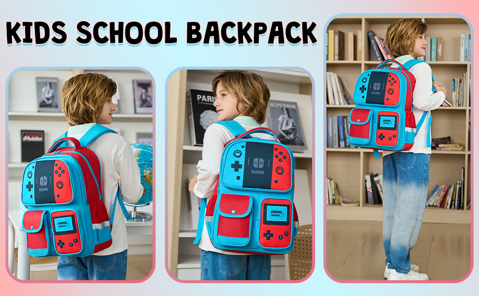 Kids Junior High School Primary School Backpack