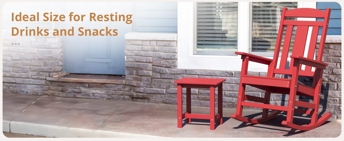 outdoor side table for porch