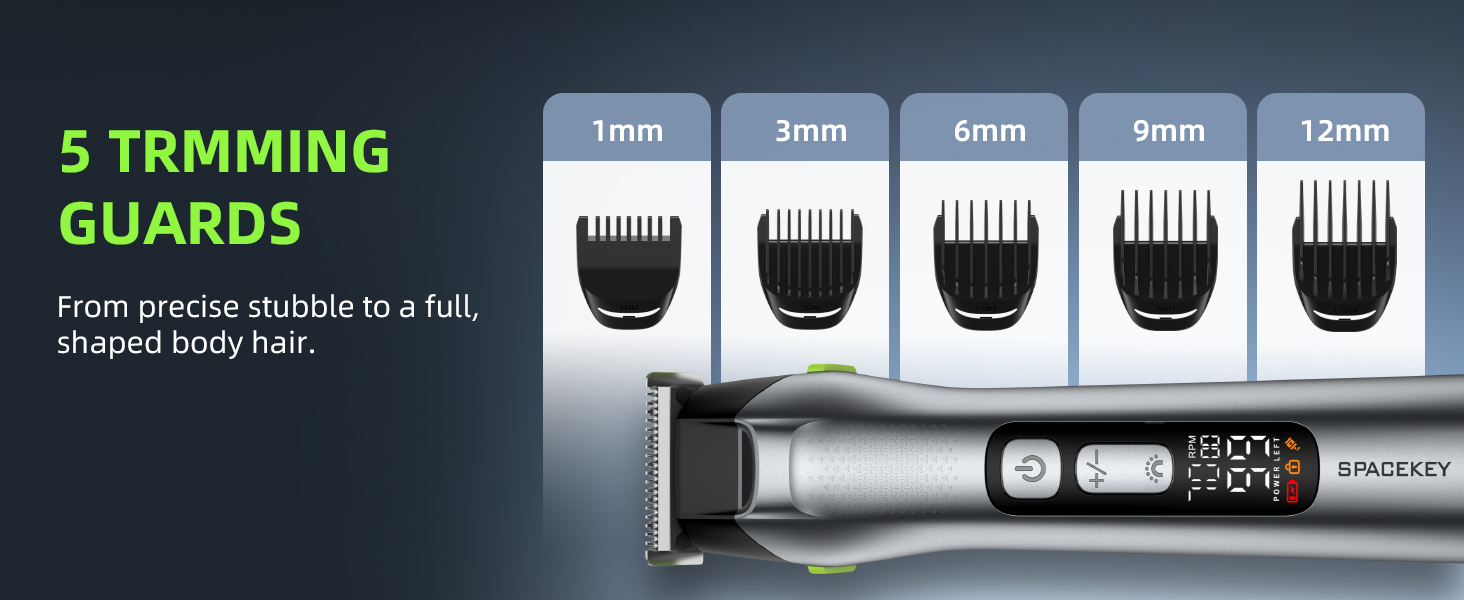 beard trimmer for men mens grooming kits hair clippers manscape body hair trimmer for men