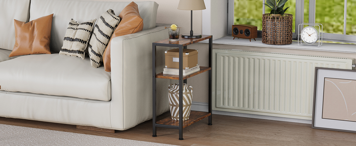 Vantimo 3-Tier Side Table
