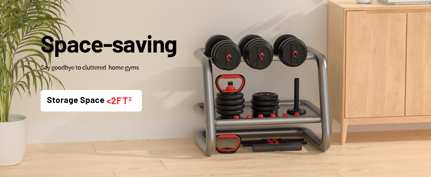 adjustable dumbbell set