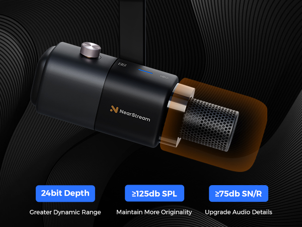 microphone with boom arm