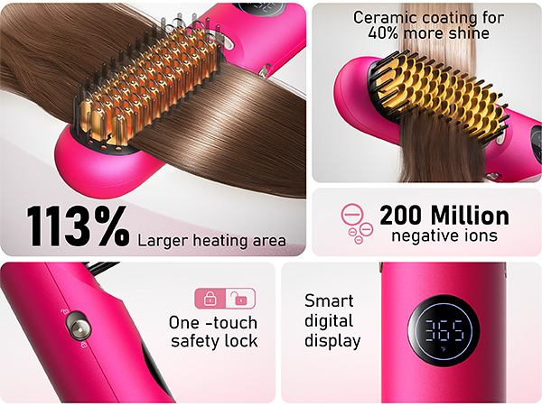 Fanttik Solo I10 APEX Portable Hair Straightener Brush