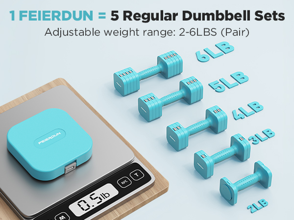 adjustable dumbell set