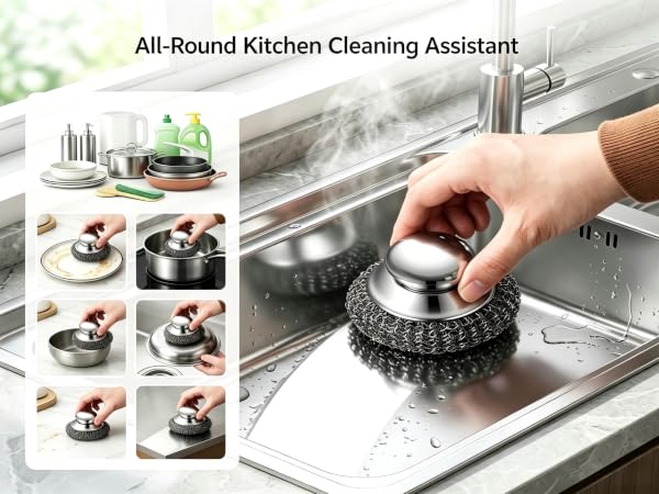 Steel Wool Scrubber