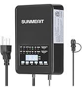 300W Low Voltage Landscape Transformer with 2 Independent Control Output, Outdoor Lighting Transf...