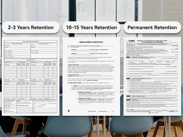 thermal paper permanent retention time
