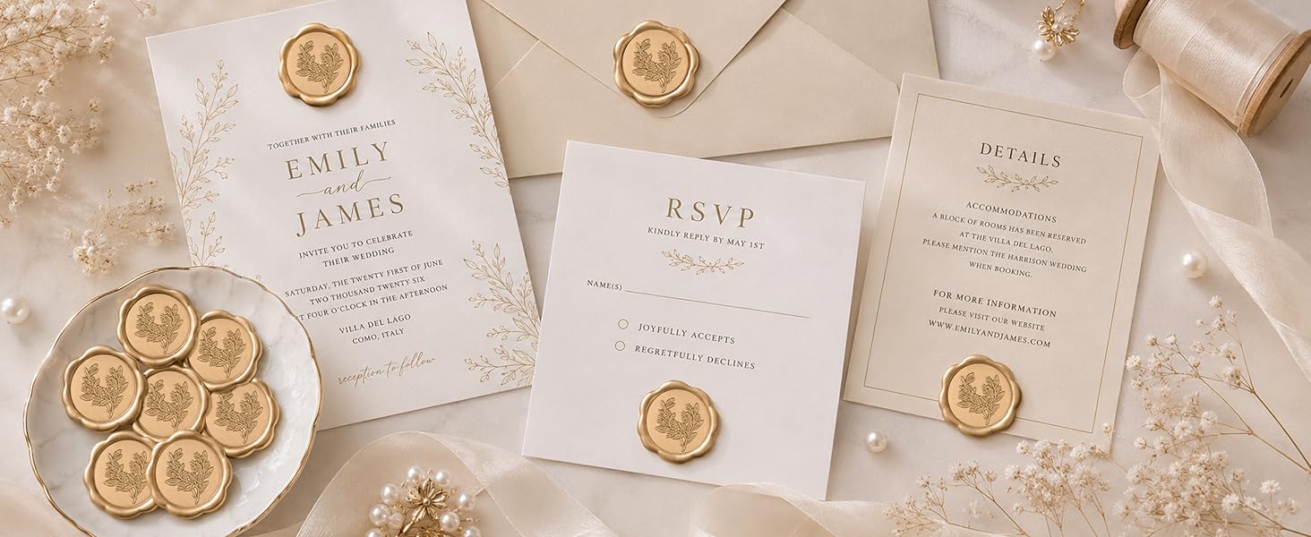 Wax Seal Stickers
