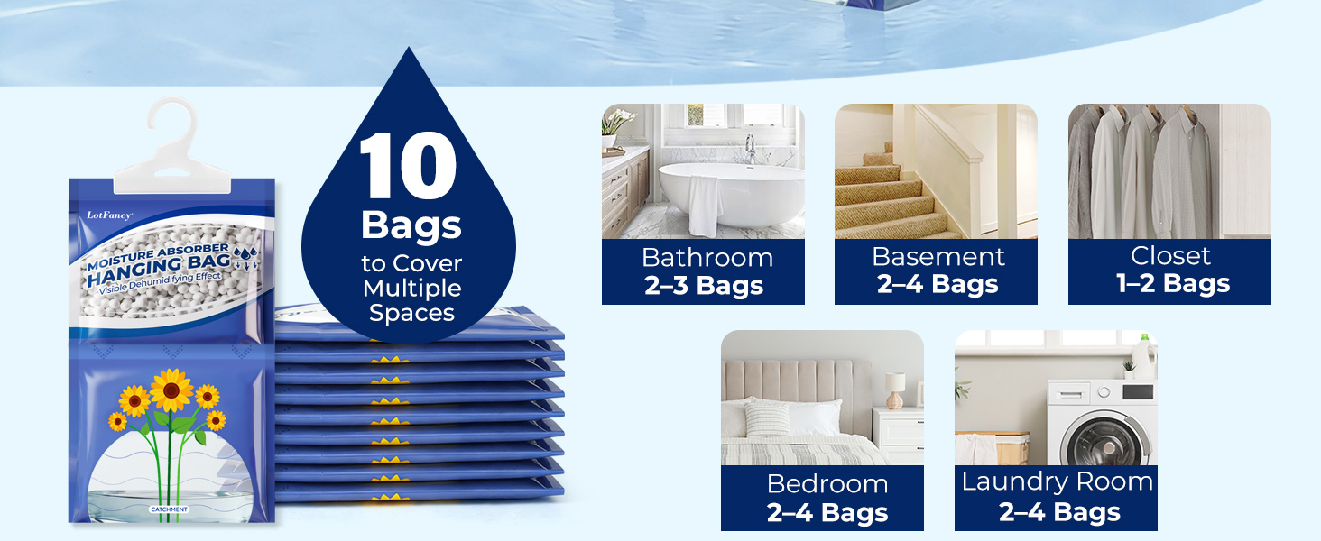 moisture absorber bags