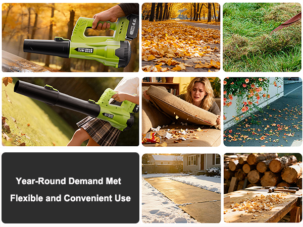 Lightweight Battery Powered Blowers for Lawn