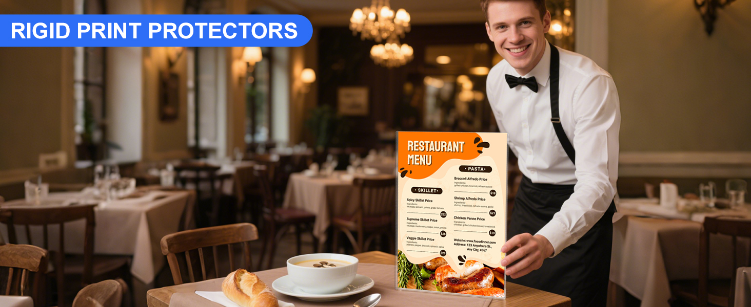 magnetic sign holder 8.5 x 11