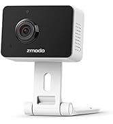 Zmodo Mini Pro, 1080P Plug-in WiFi Security Camera, Indoor Smart Camera with AI Motion Detection,...