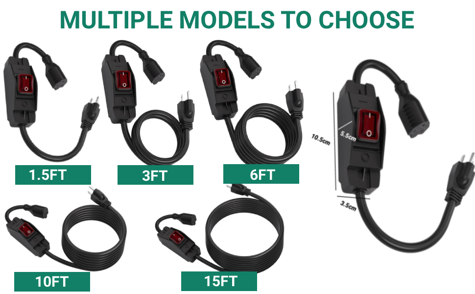 Extension Cord with Switch