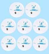 ComfyTune Water Leak Detectors for Home, 100dB Waterproof Water Sensor Alarm Leak Detector for Ba...