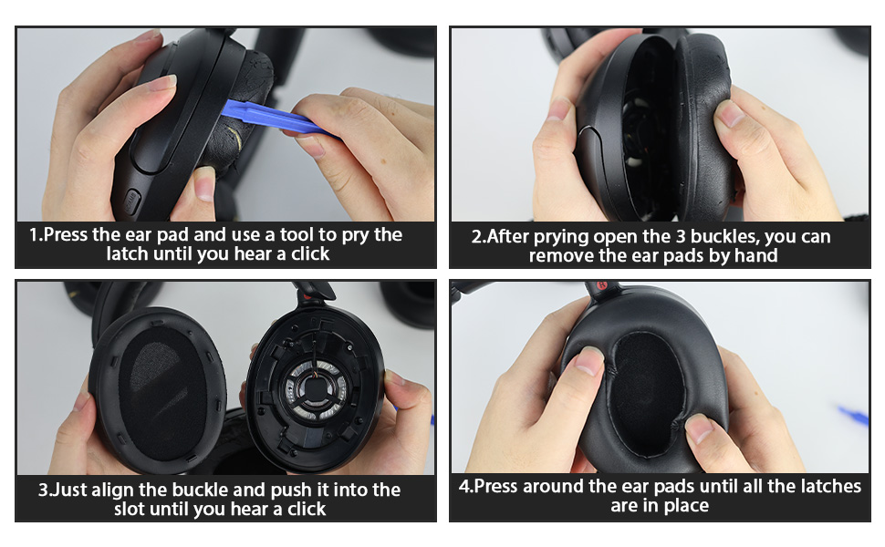 WH-XB910N Replacement earpads