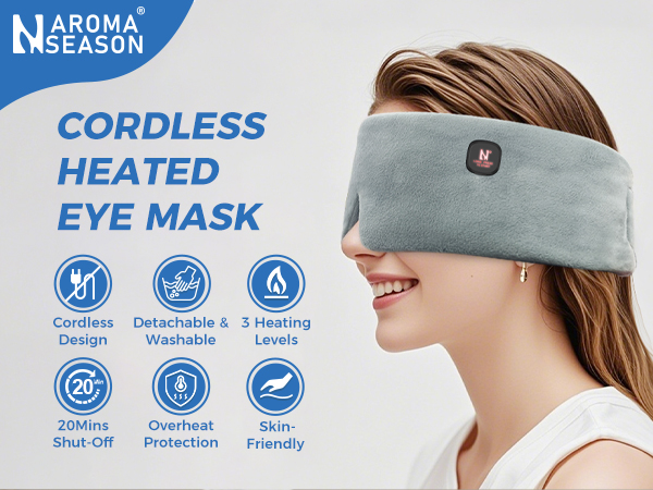 cordless heated eye mask