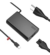 New Slim 65W USB C Laptop Charger Compatible with Lenovo ThinkPad T14 T15 T16 T480s T580s T490 E4...