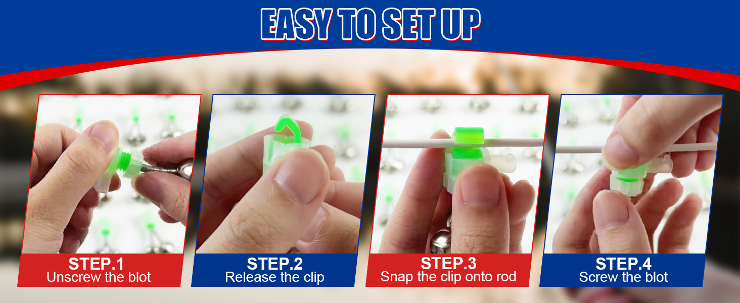 fishing bell clips