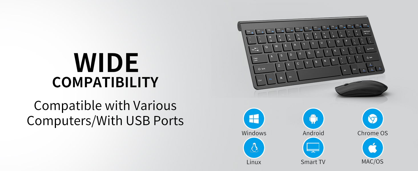 Compatible with Various Computers/With USB Ports