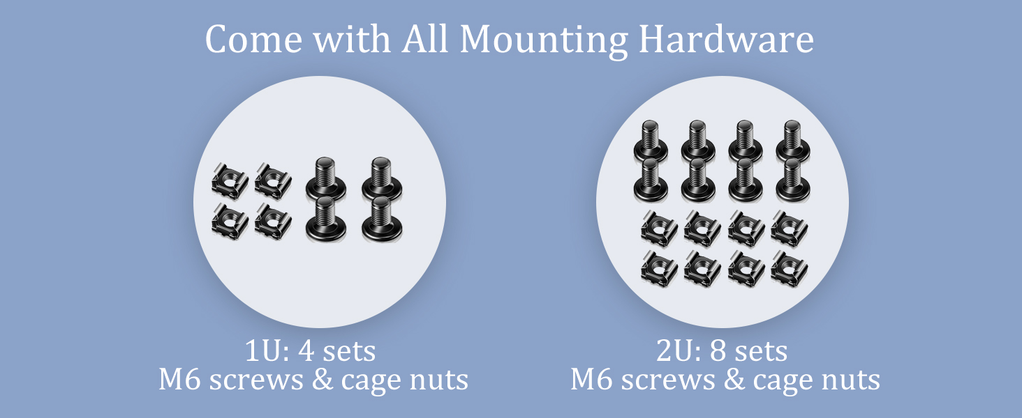 2U server rack depth extender