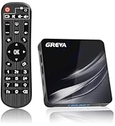 GREVA Android TV Box 11.0 4K Android Box 2GB RAM 16GB ROM with 2.4G/5G Dual WiFi and BT 5.0 Smart...