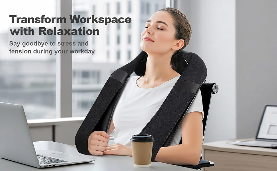 neck massager for pain relief deep tissue 3