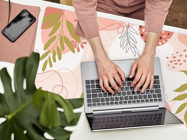 Leather Large Mouse Pad - Designed for Comfort and Productivity!