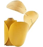 MIDO Professional Abrasive 6 Inch Sanding Disc Self Stick 500 Grit PSA Sanding Discs 100 PCS Alum...