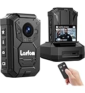 WD9 2K Body Mounted Camera,128G GPS Body Cam with Remote Control,3500mAh Battery for 16hours Vide...