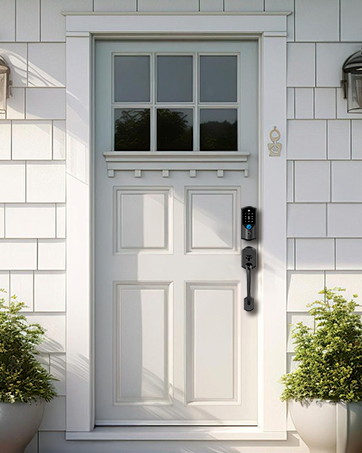 Keyless entry door lock