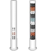 UltrTxenova Handheld Shower Head Filter, 2-Pack Replacement for Hard Water, Removes Chlorine &amp; Im...