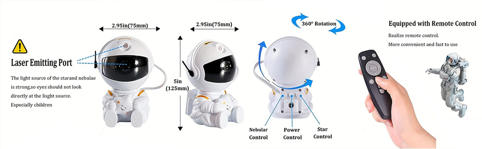 Star Projector Galaxy