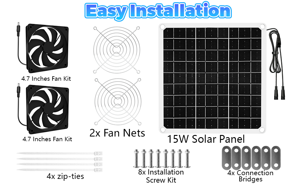 solar fan