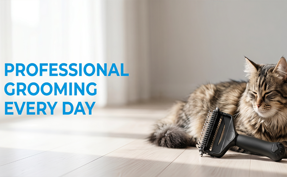 Deshedding cat Brush