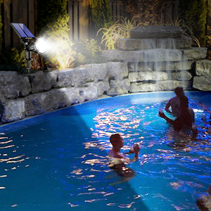 solar backyard lights