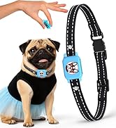 Bark Collar for Small Dogs 5-15 lbs with Magnetic Charging – No Shock, 3 Beep &amp; Vibration Modes, ...