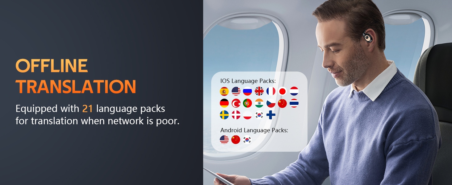 translation earbuds translation headphones ai translator earbuds