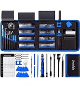 Precision Screwdriver Set, Computer Tool Kit, 146 PCS Laptop Screwdriver Kit with 123 Bits, Magne...