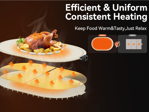 food warming mat