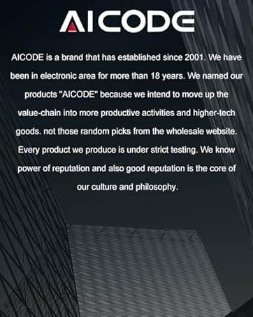 AICODE multi plug outlet power strip surge protector